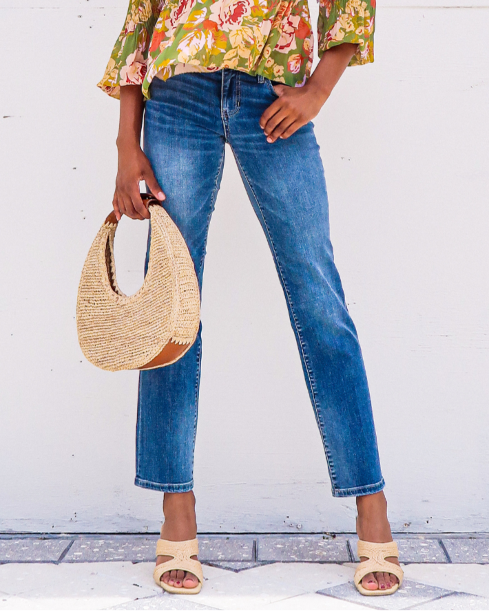 Liverpool Kennedy Straight Jeans | Oasis