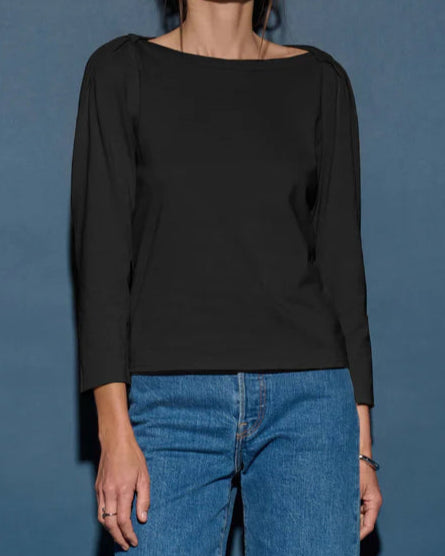 Nation Amelie Top | Jet Black