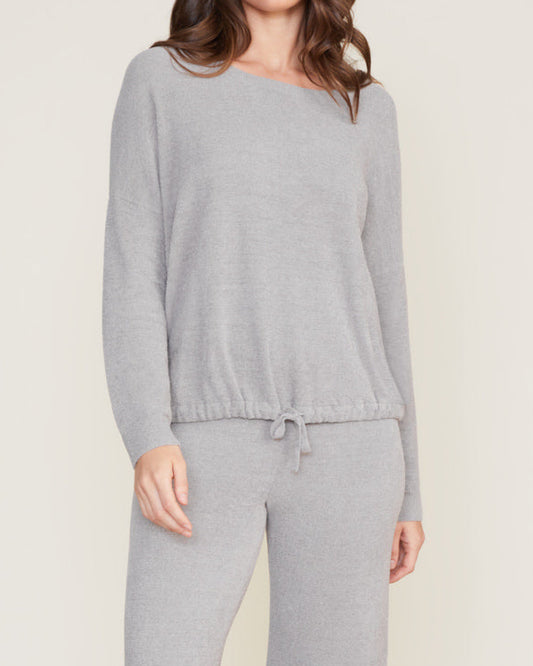 Barefoot Dreams Slouchy Pullover | Dove Gray
