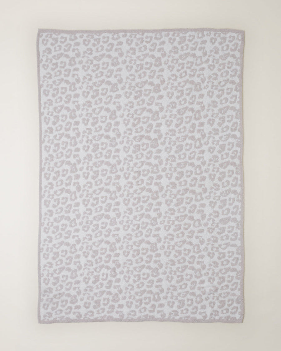 Barefoot Dreams CozyChic Barefoot in the Wild Throw | Cream/Stone