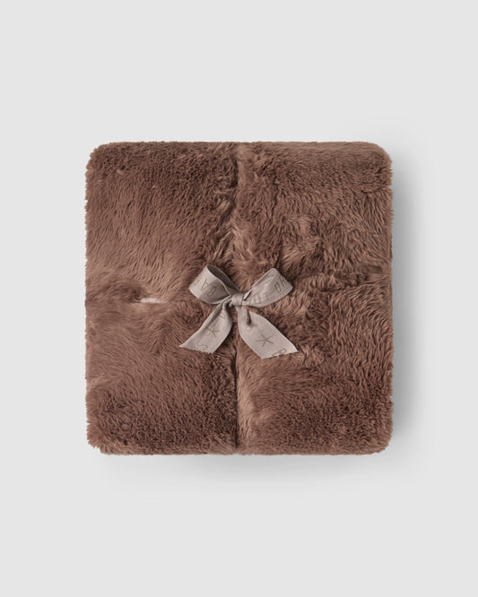 Barefoot Dreams Cloud Faux Fur Throw | Sable