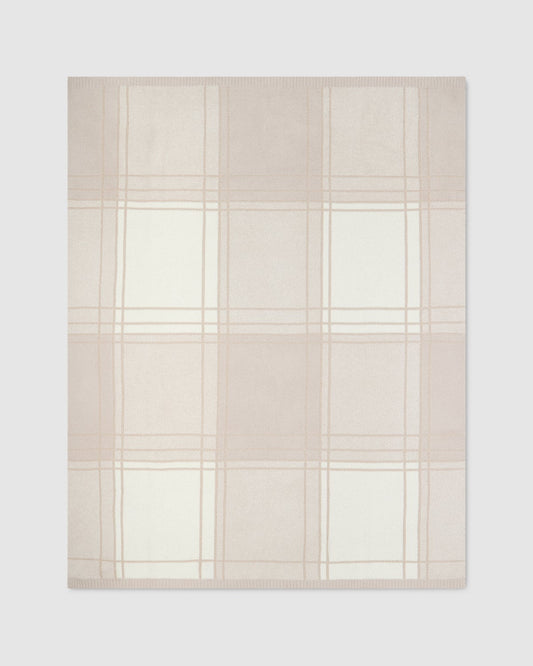 Barefoot Dreams Cotton Buffalo Plaid Throw