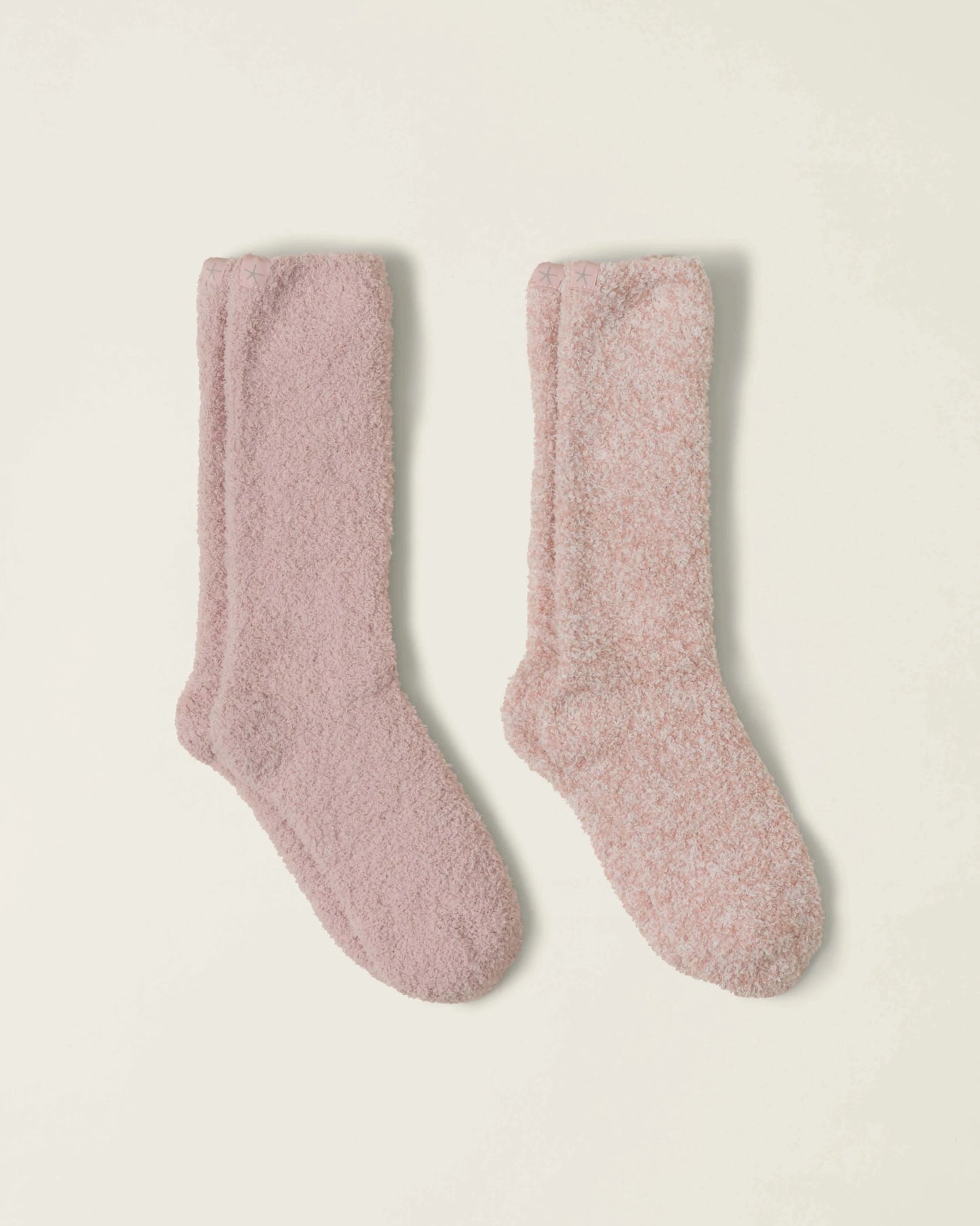 CozyChic 2 Pair Sock Set | Dusty Rose