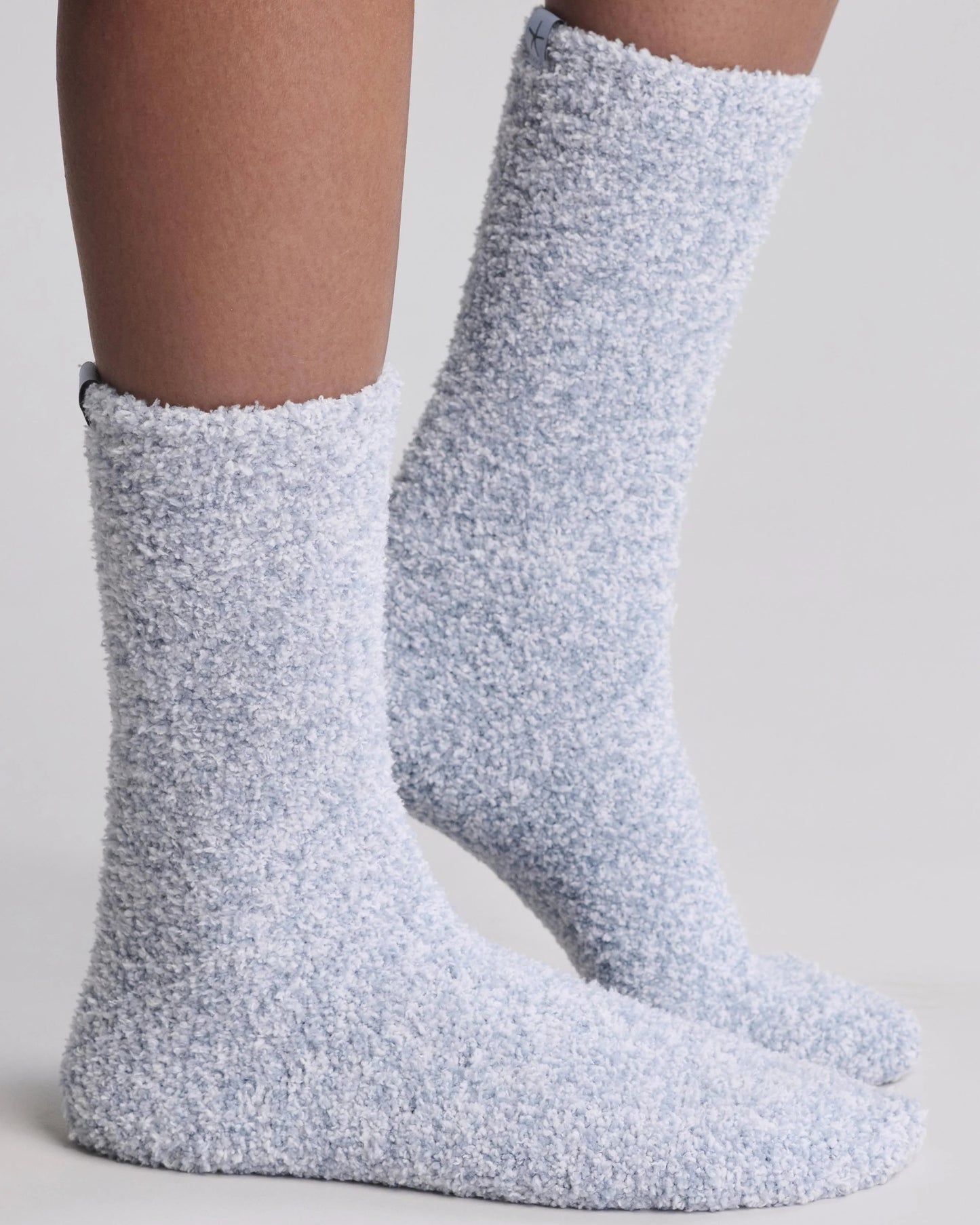 Barefoot Dreams Cozy Chic 2 Pair Sock Set | Snow Drop Multi