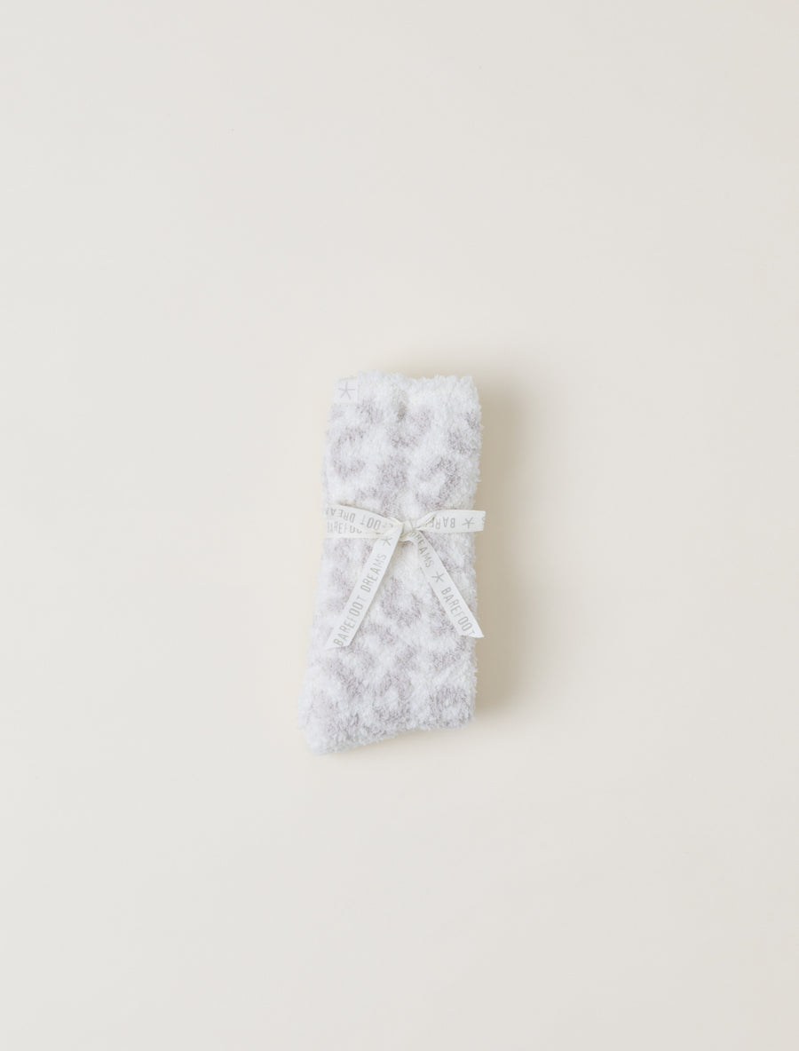 Barefoot Dreams CozyChic Women's Barefoot In The Wild Socks | Cream/Stone