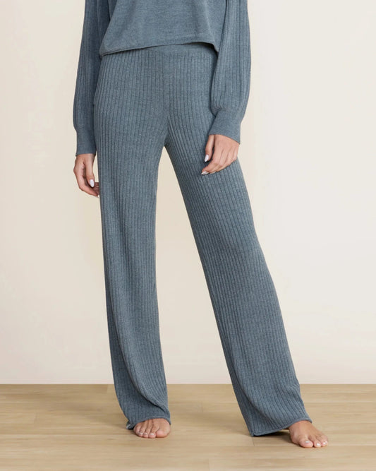 Barefoot Dreams CozyChic Rib Rolled Edge Pant