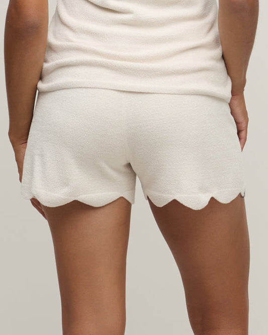 Barefoot Dreams Scallop Short | Sand Dune