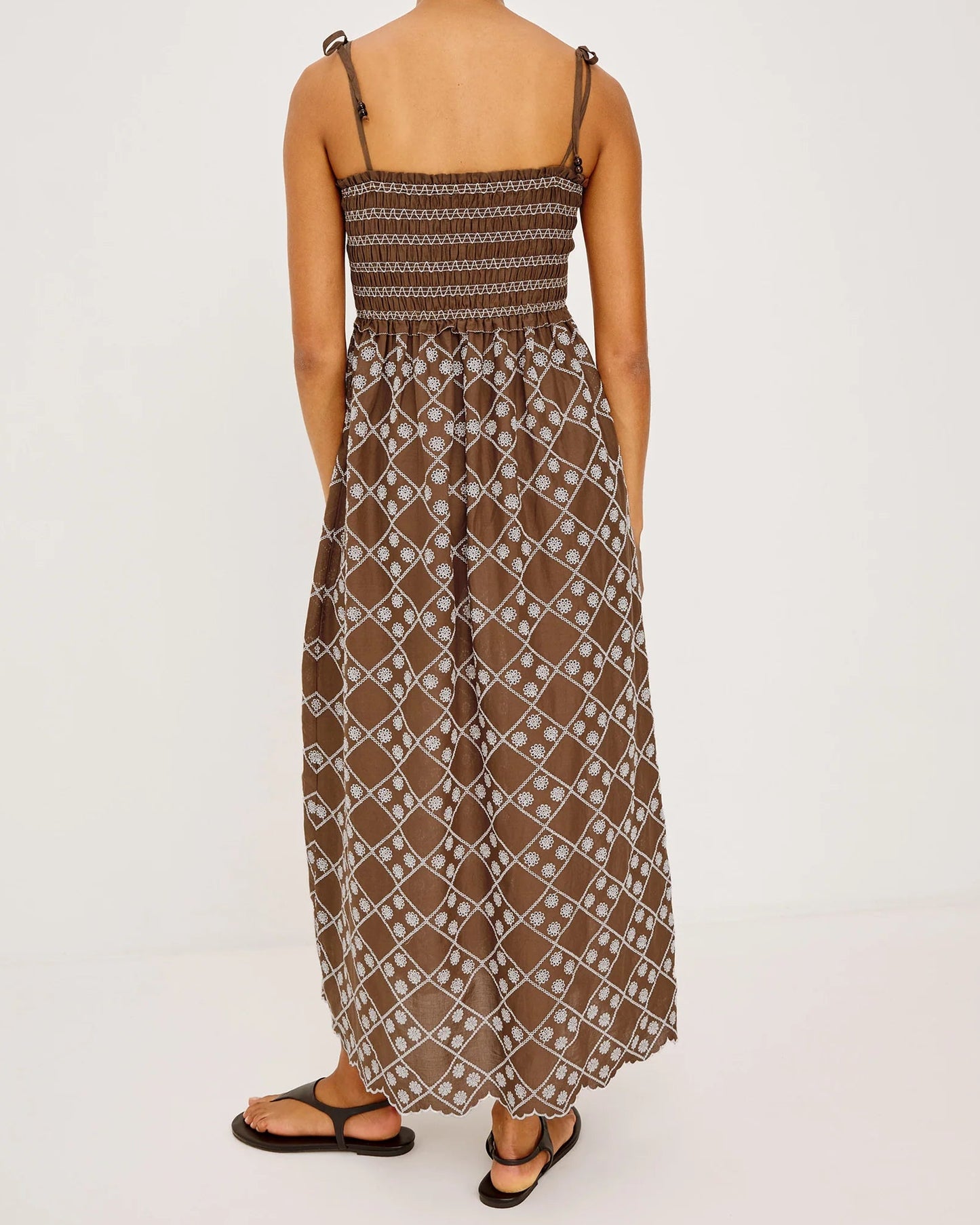 Rails Becca Dress | Cocoa Daisy Embroidery