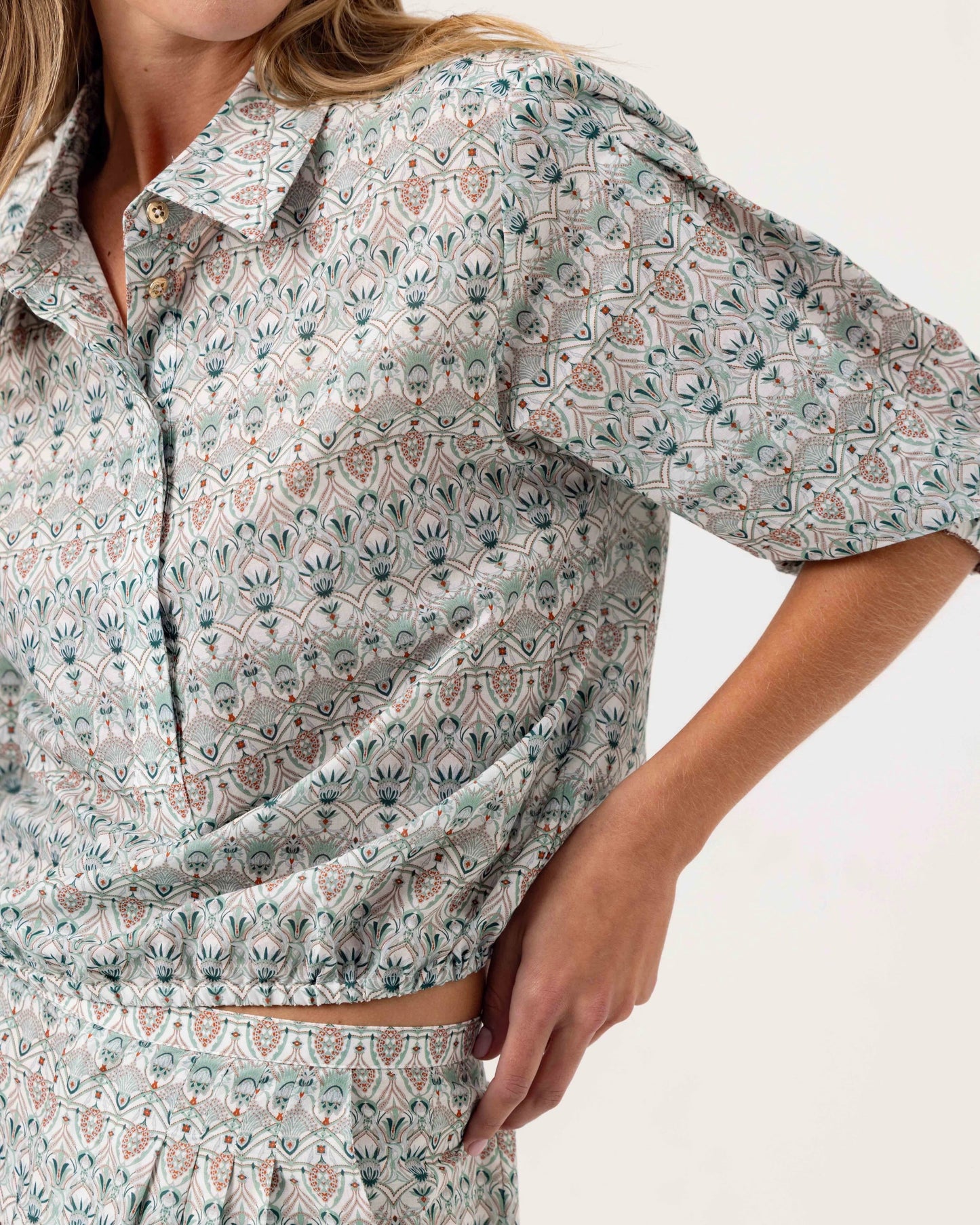 Sundays Brooklyn Shirt | Damask Willow