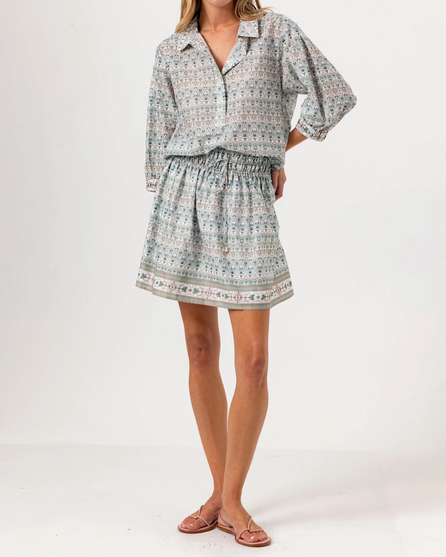 Sundays Brooklyn Shirt | Damask Willow
