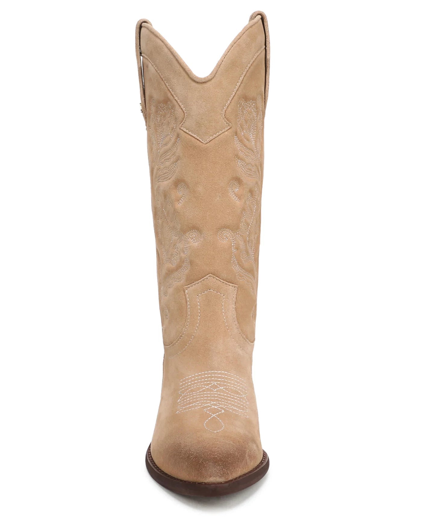 Sam Edelman Rue Western Boot | Cyprus Tan Suede