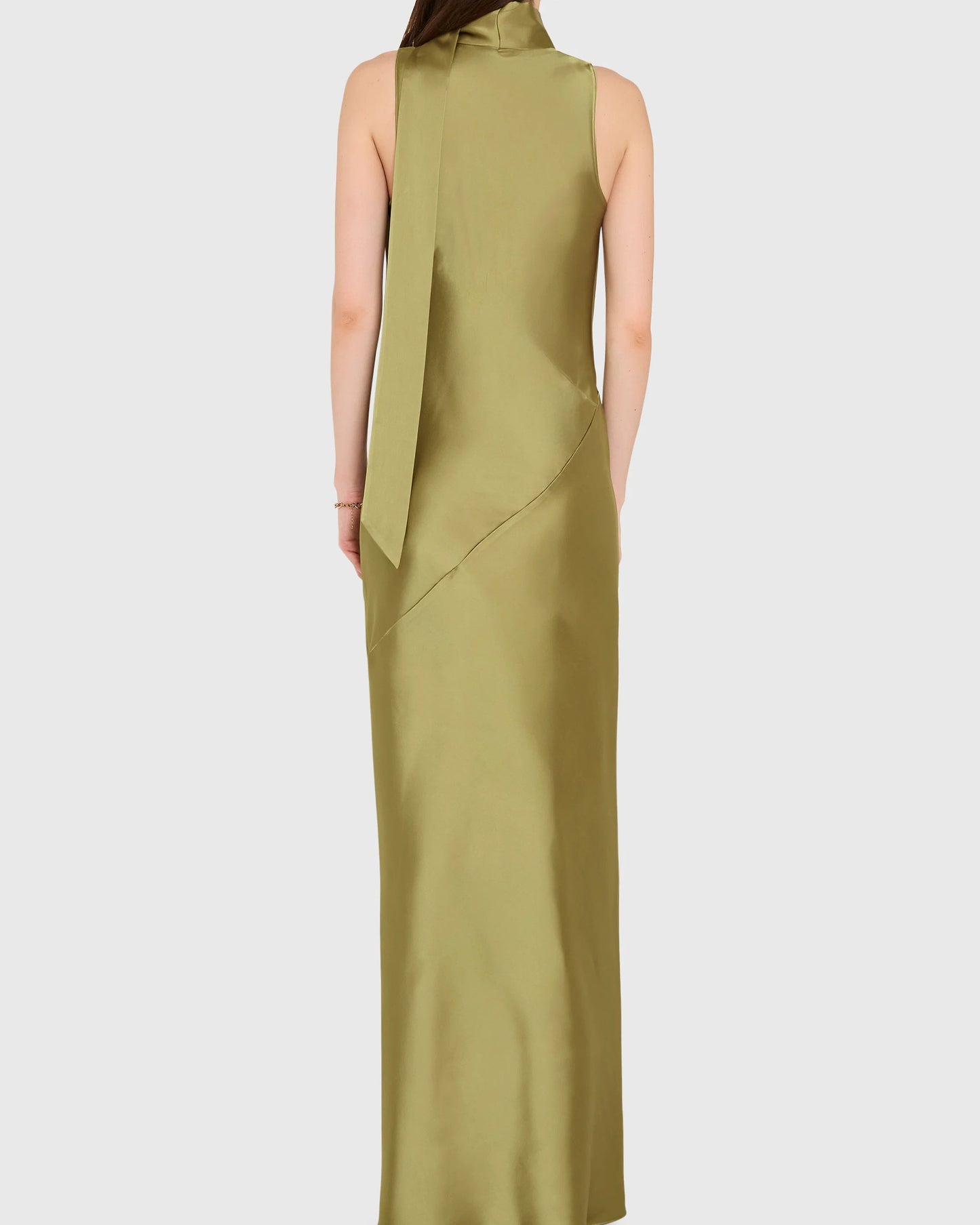 Amanda Uprichard Paula Maxi Dress | Vert