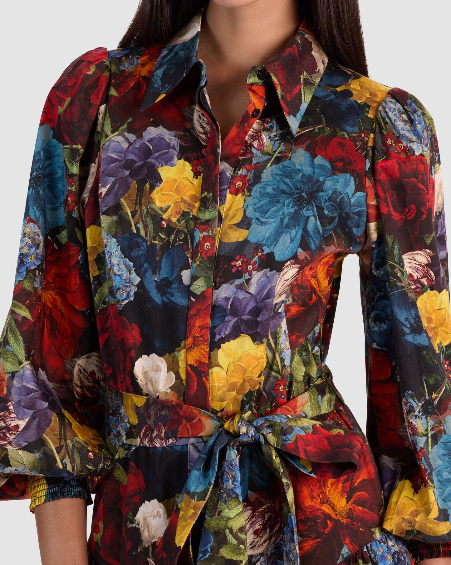 Alice + Olivia Lily Mini Shirt Dress | Flourish Sm