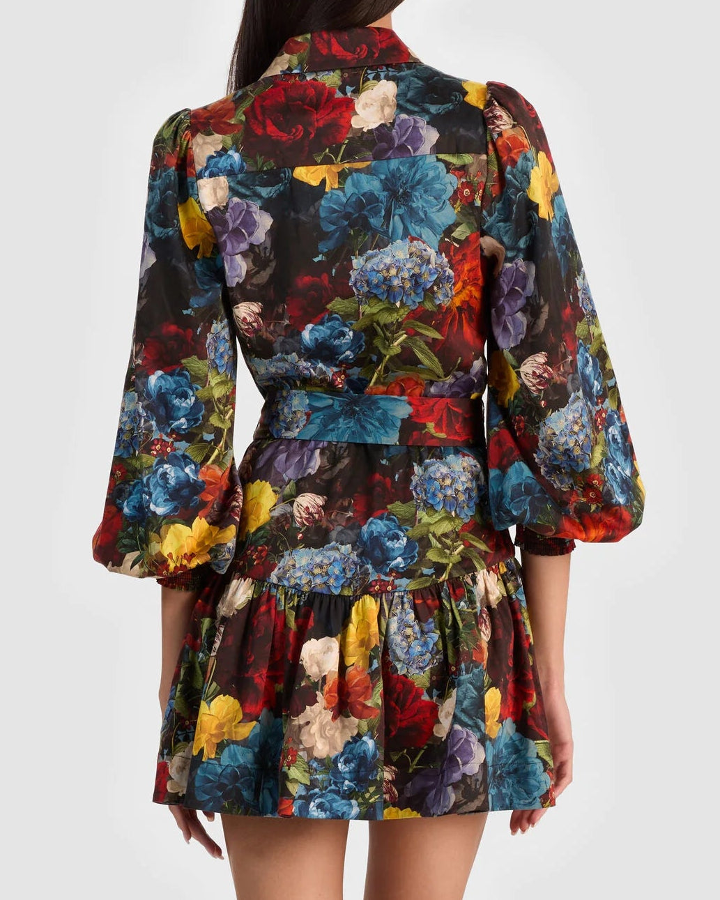 Alice + Olivia Lily Mini Shirt Dress | Flourish Sm