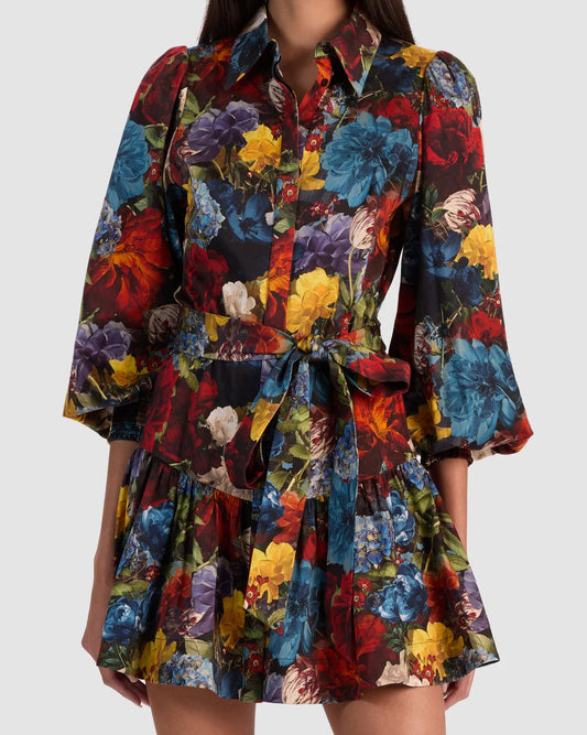 Alice + Olivia Lily Mini Shirt Dress | Flourish Sm