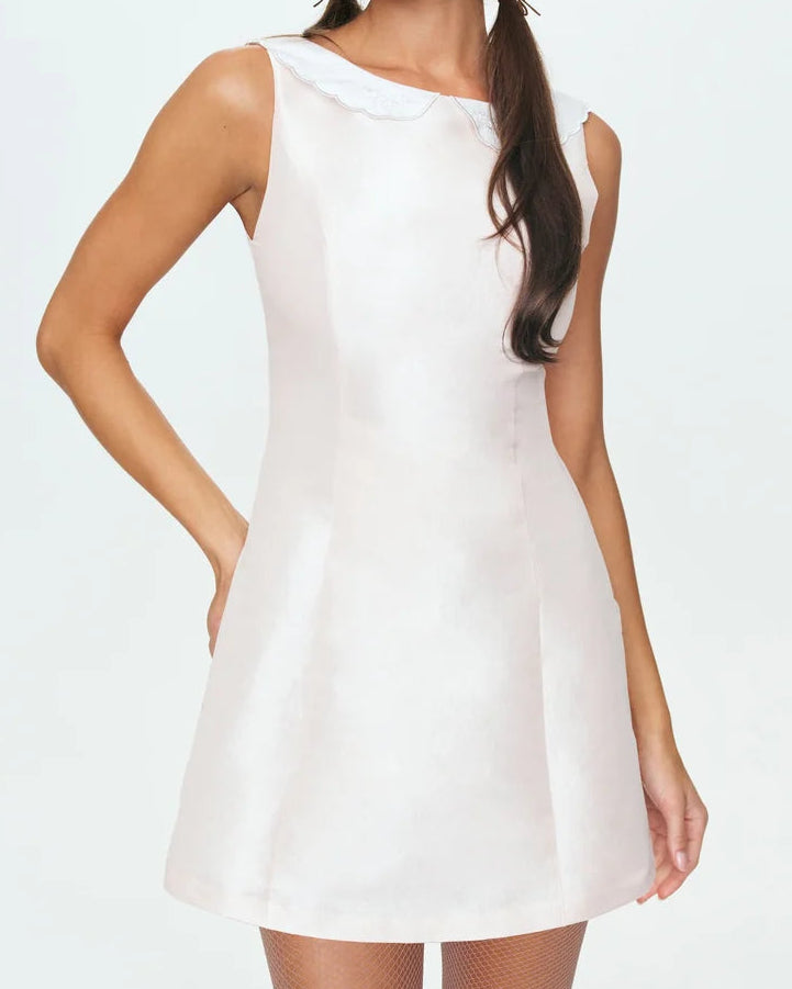 For Love & Lemons Abby Mini Dress | Pink