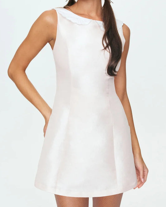 For Love & Lemons Abby Mini Dress | Pink