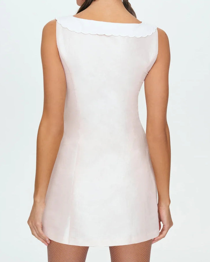 For Love & Lemons Abby Mini Dress | Pink