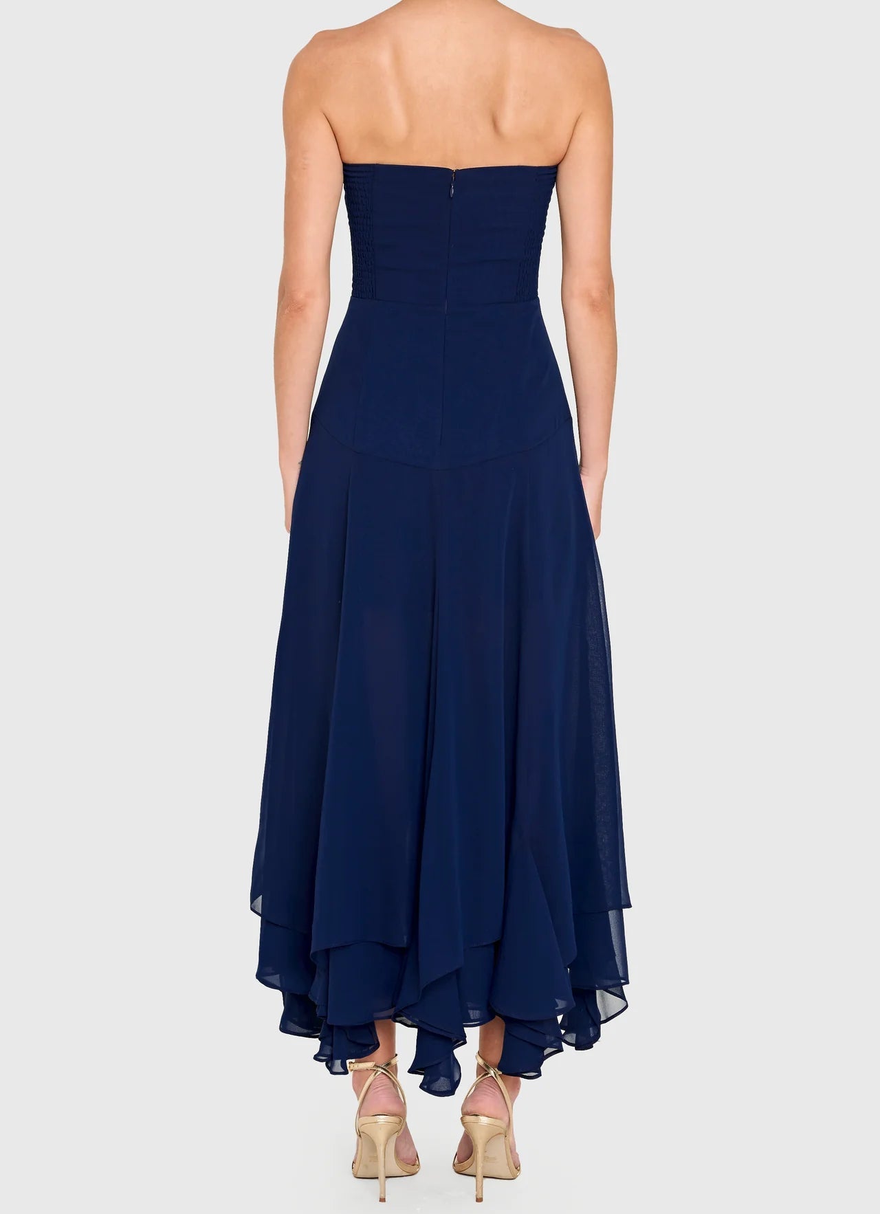 Amanda Uprichard Monterey Dress | Dark Navy