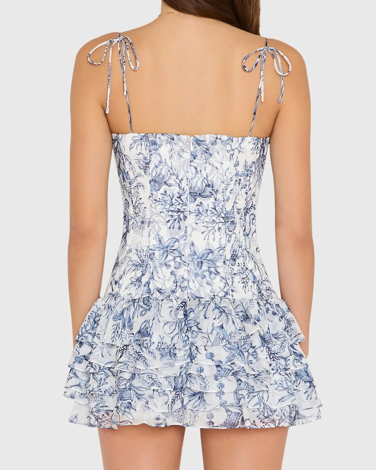 Amanda Uprichard Laureline Romper | Deep Sea