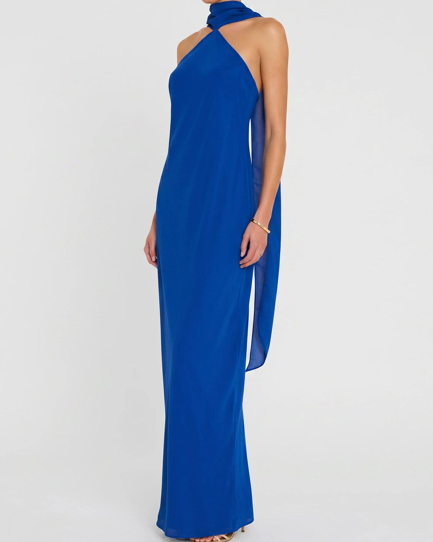 Amanda Uprichard Ashton Maxi | Cobalt