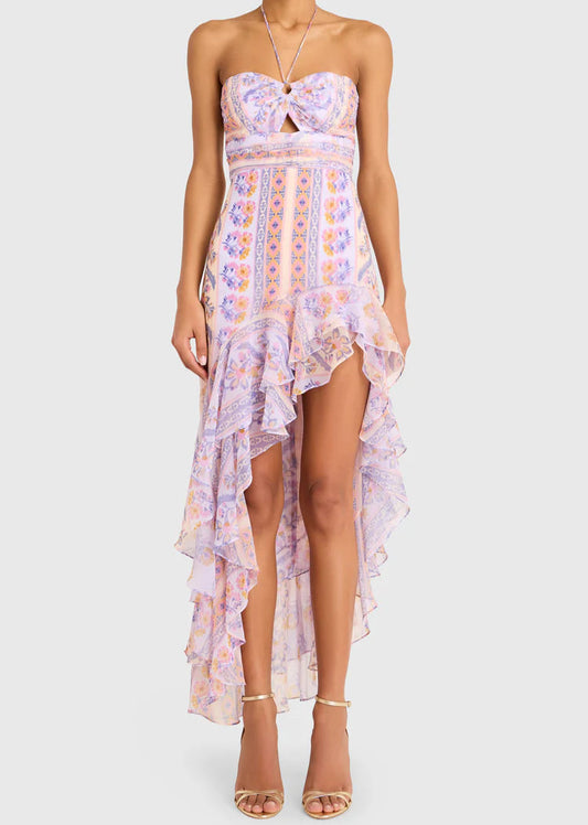 Amanda Uprichard Estrada Dress | Calabria Print