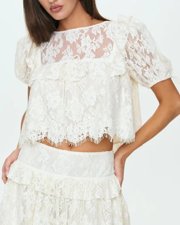 For Love & Lemons Rosa Top