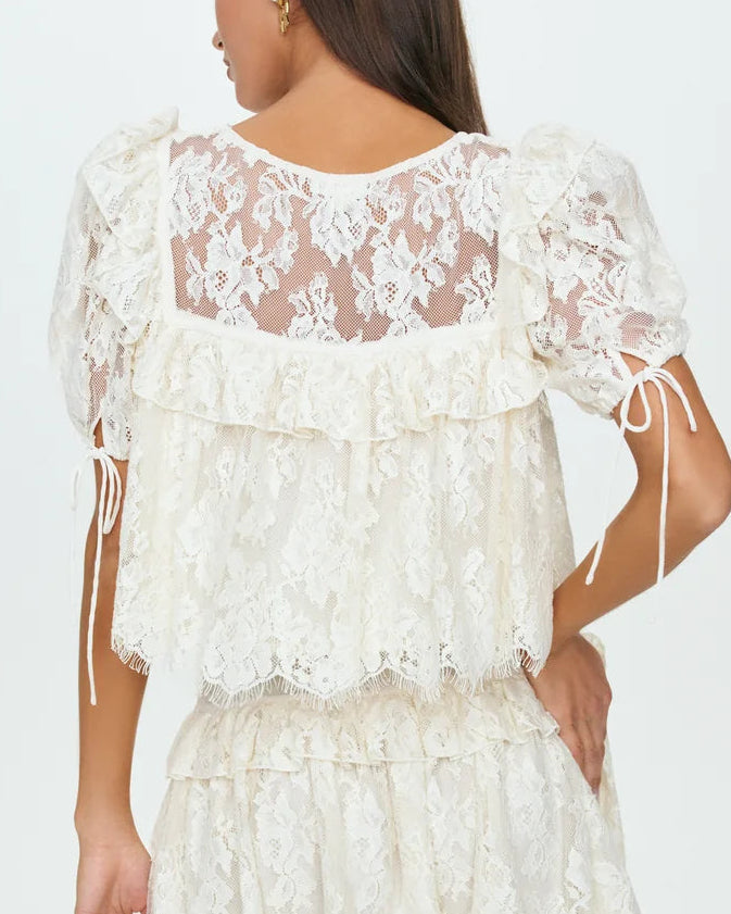 For Love & Lemons Rosa Top