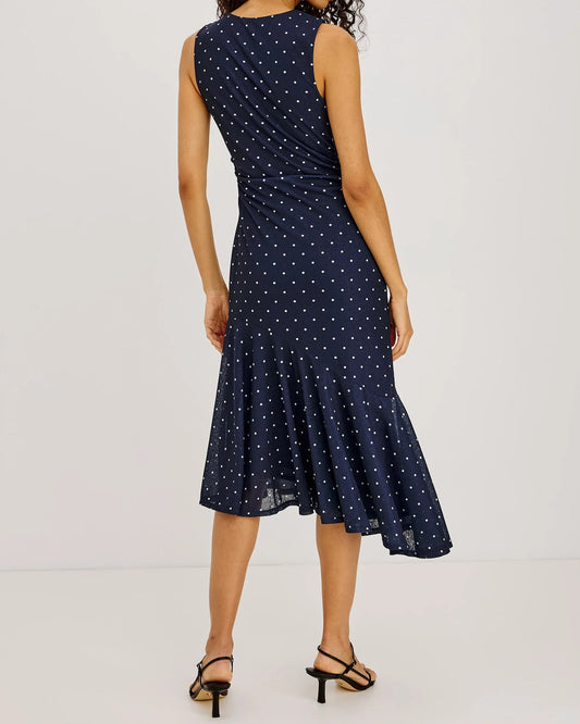 Rails Daija Dress | Navy Polka Dot