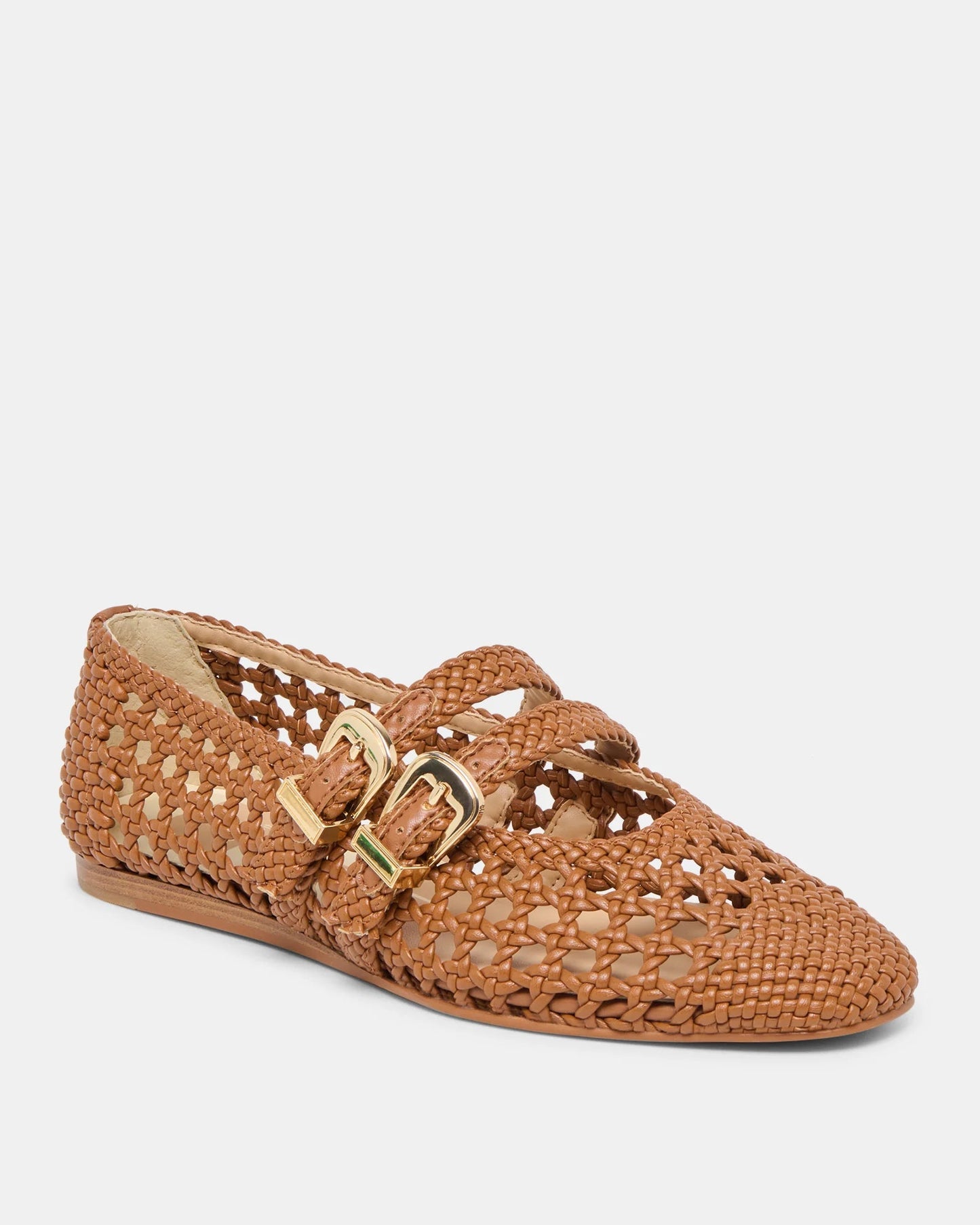 Dolce Vita Baylee Woven Ballet Flats | Saddle Woven Stella