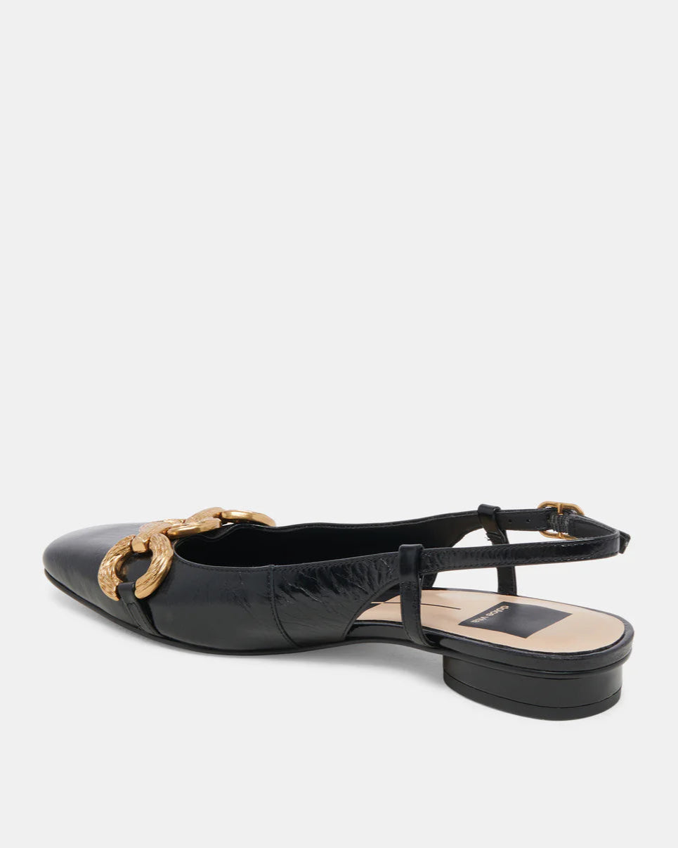 Dolce Vita Ramano Flats Midnight Crinkle Patent