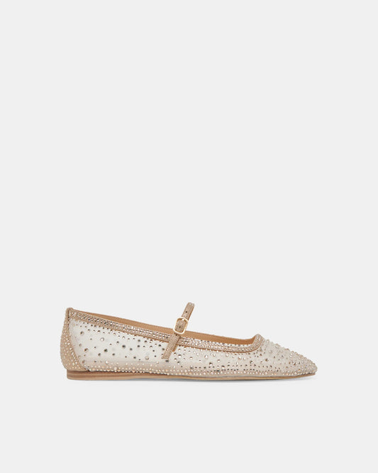 Dolce Vita Reyes Ballet Flats | Gold Mesh