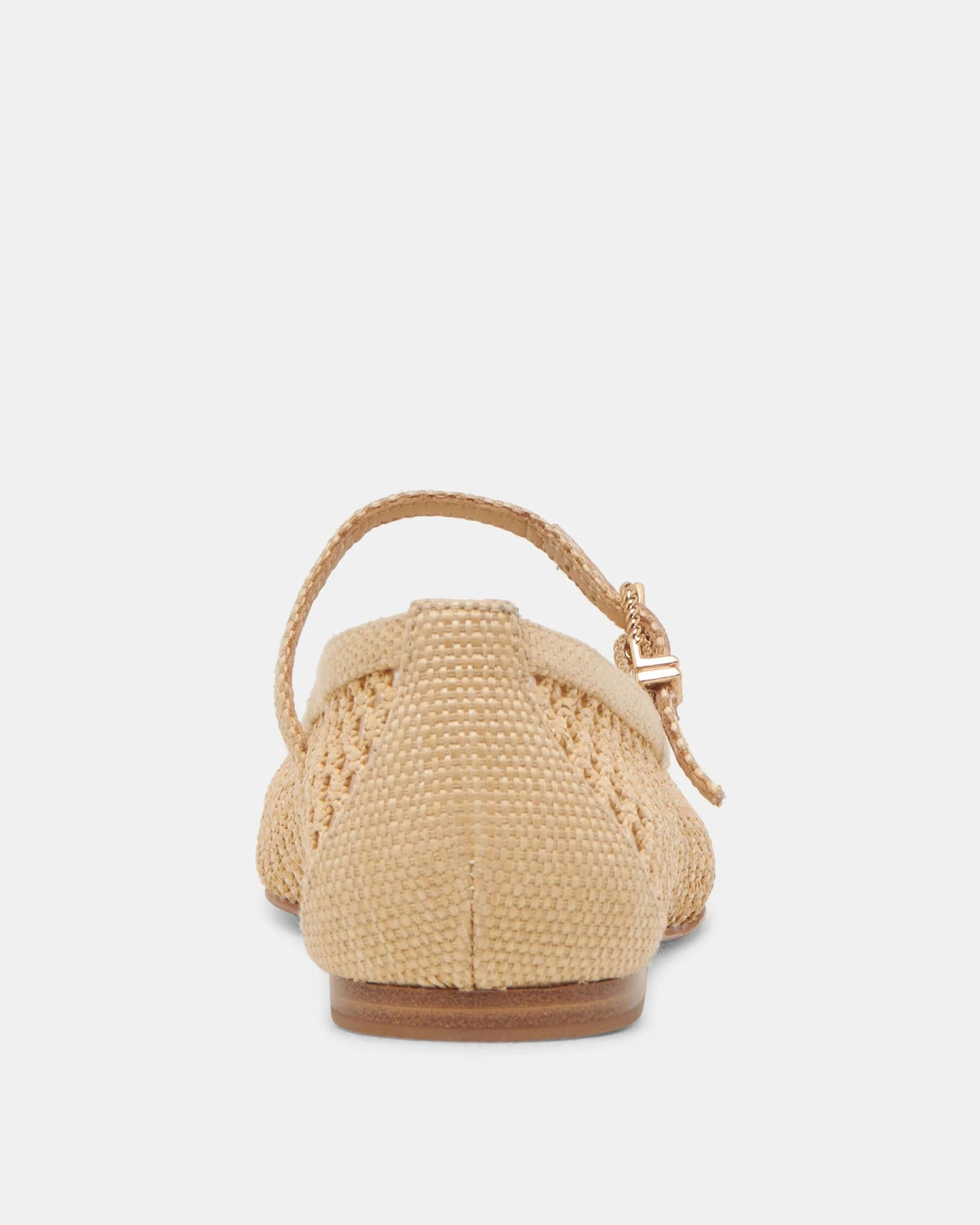 Dolce Vita Reyes Ballet Flats | Light Natural Woven Raffia