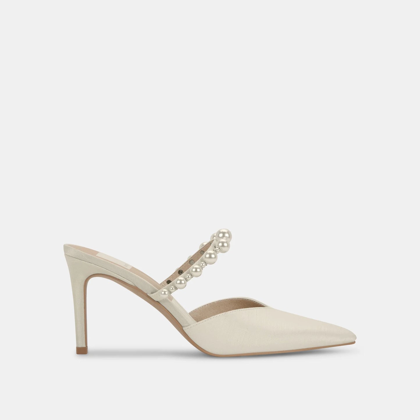 Dolce Vita Kanika Pearl Mid Heels Vanilla Pearls