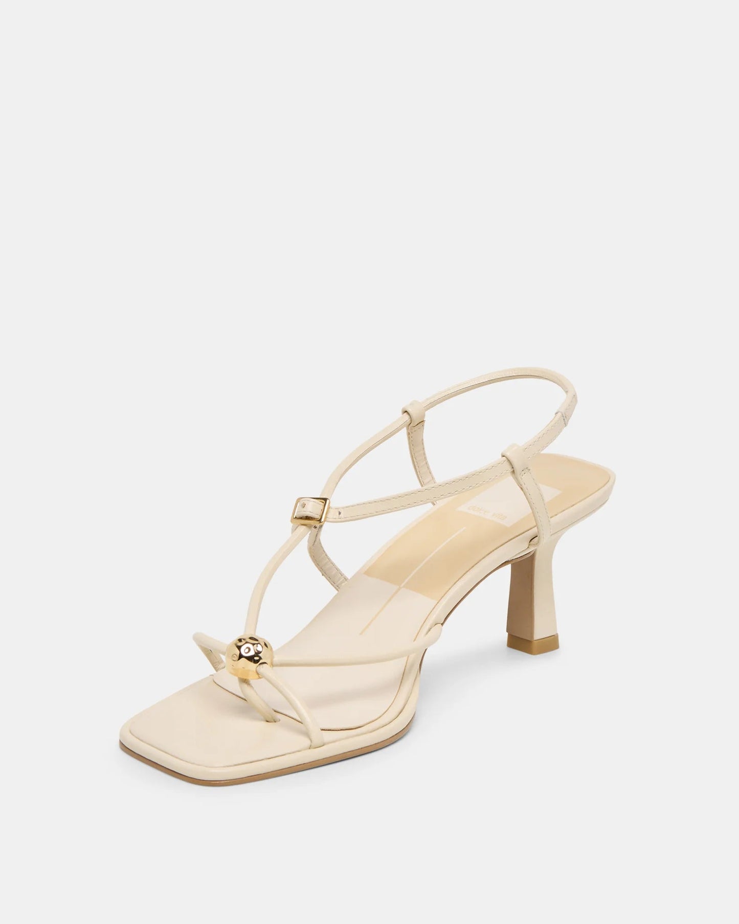 Dolce Vita Mylee Heels | Creme Leather