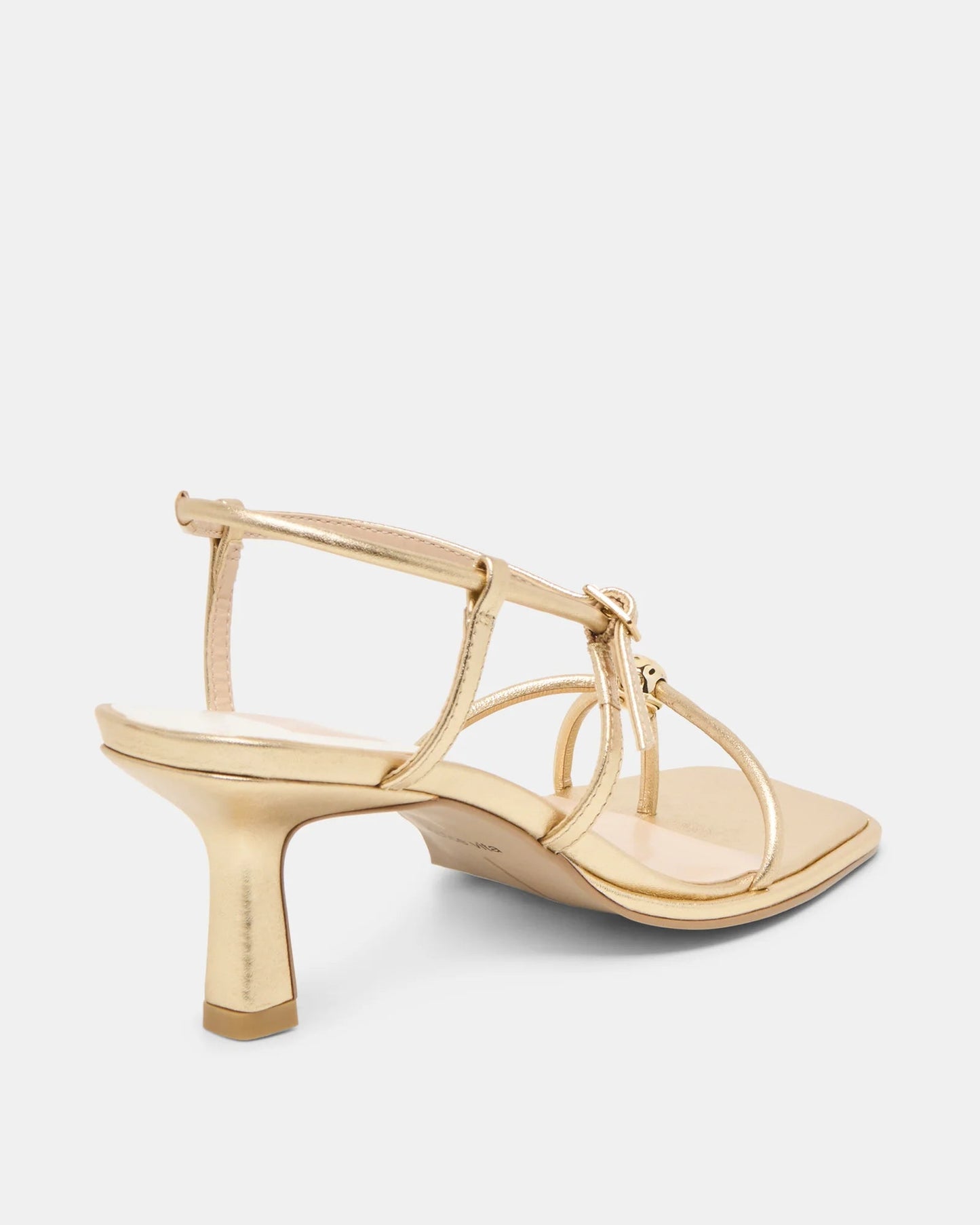 Dolce Vita Mylee Heels | Gold Distressed Leather