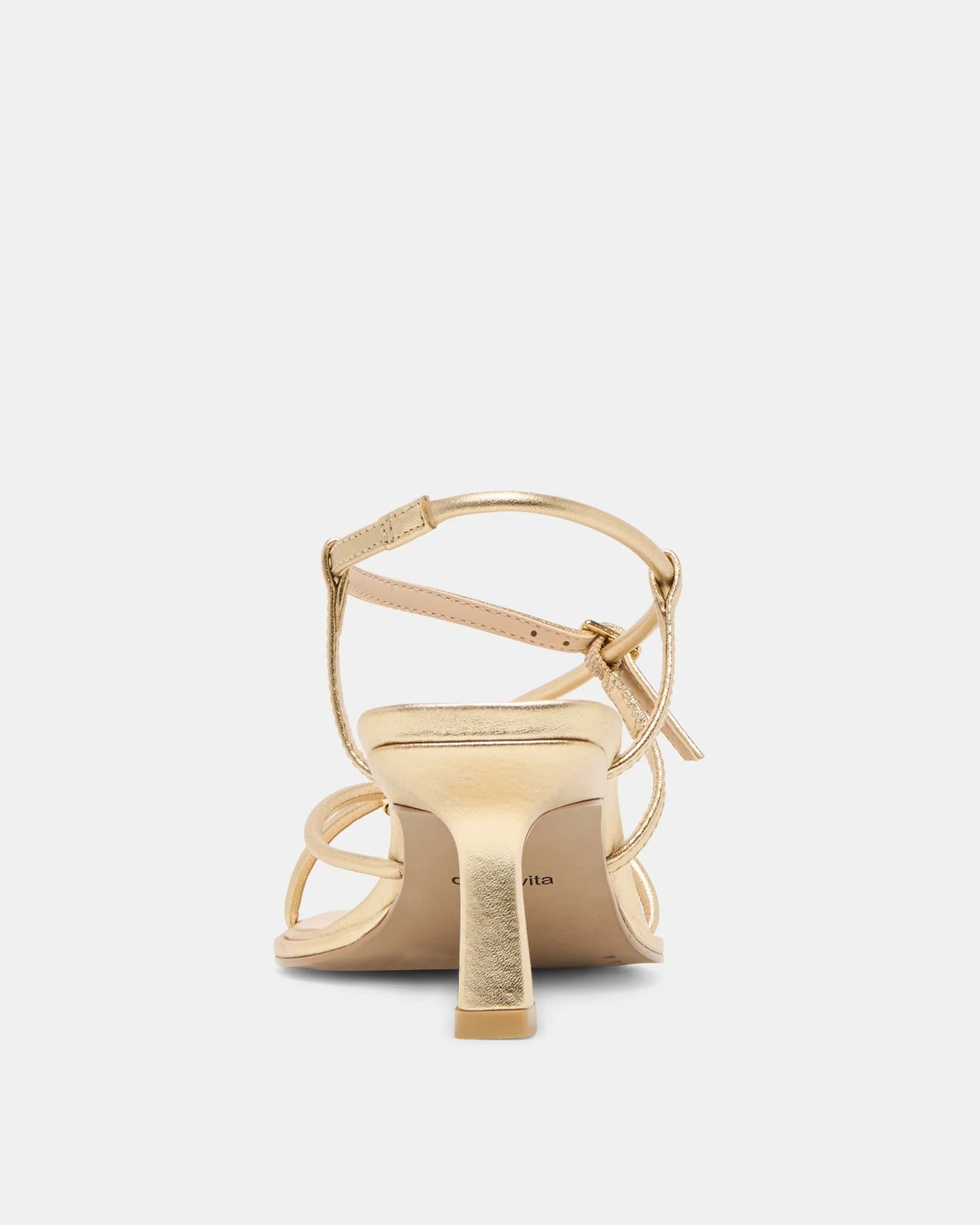 Dolce Vita Mylee Heels | Gold Distressed Leather