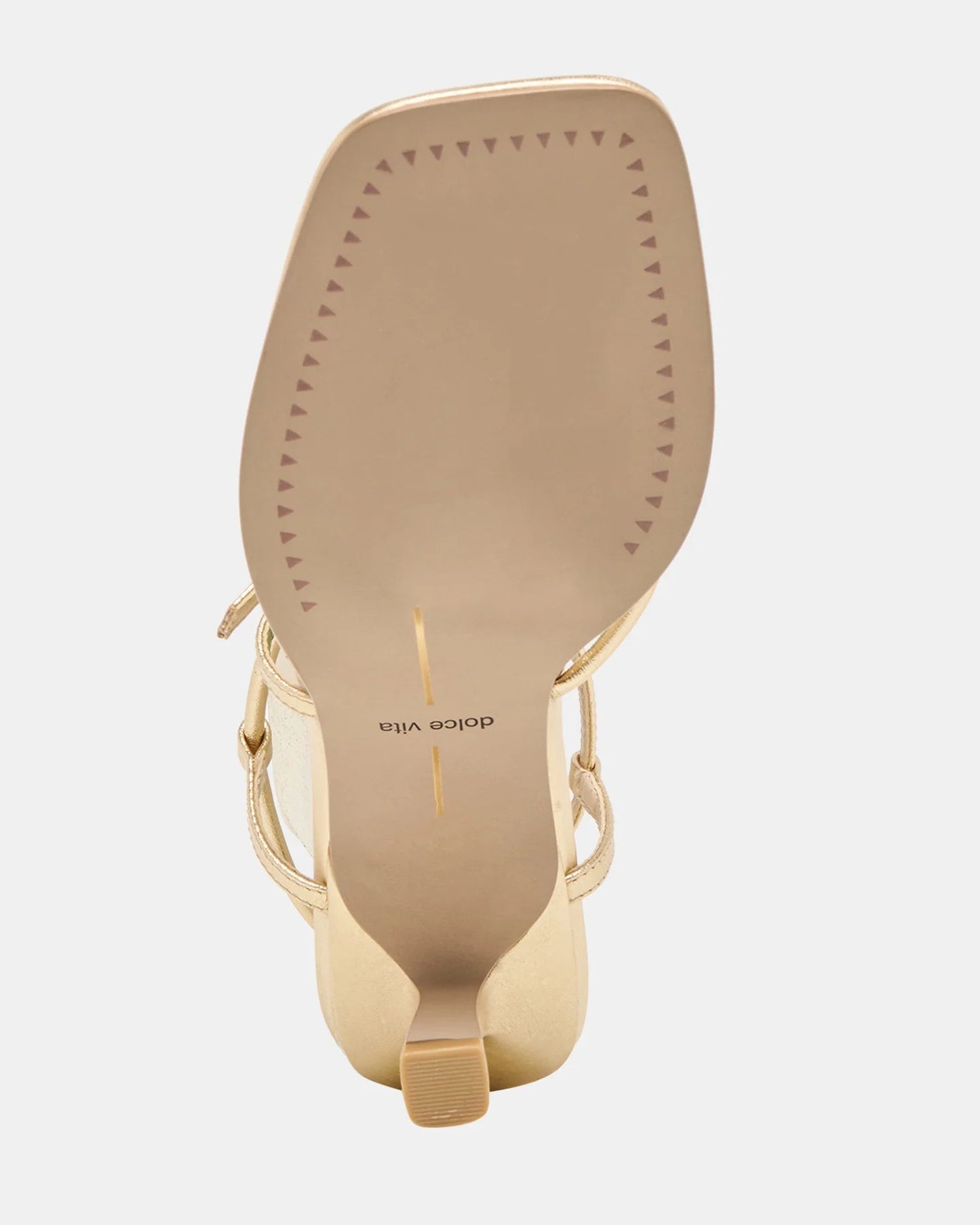 Dolce Vita Mylee Heels | Gold Distressed Leather