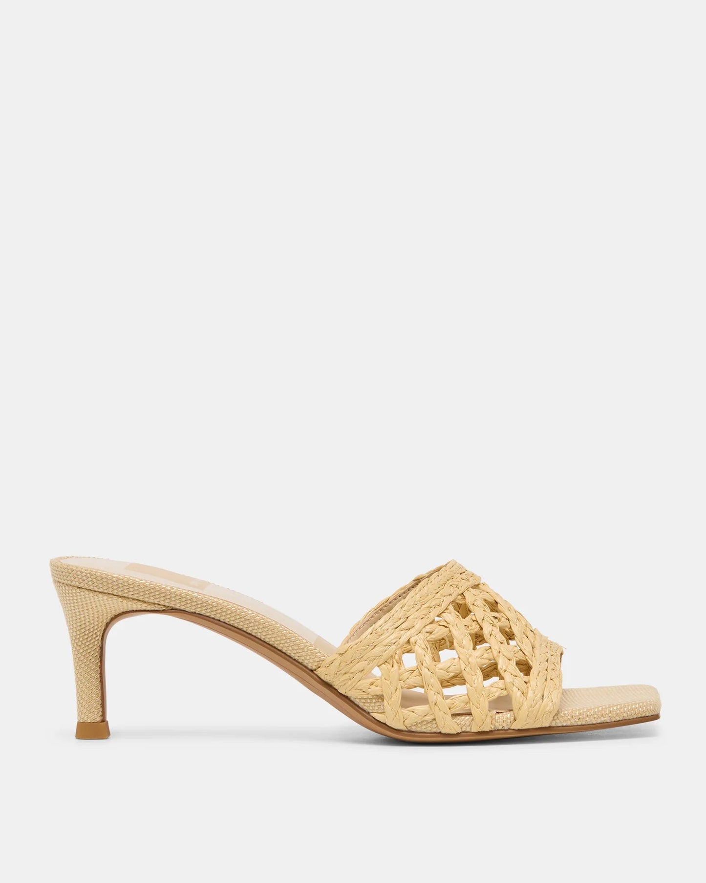 Dolce Vita Bowen Heels | Light Natural Raffia