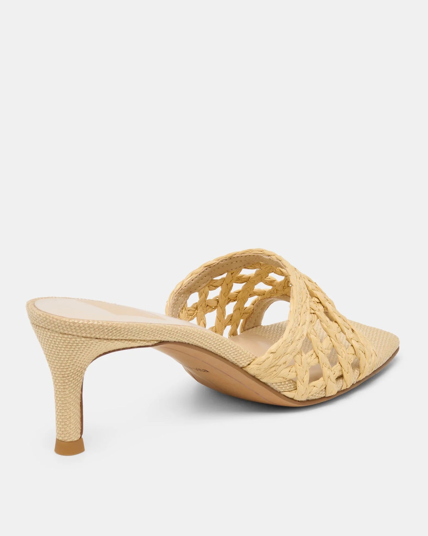 Dolce Vita Bowen Heels | Light Natural Raffia
