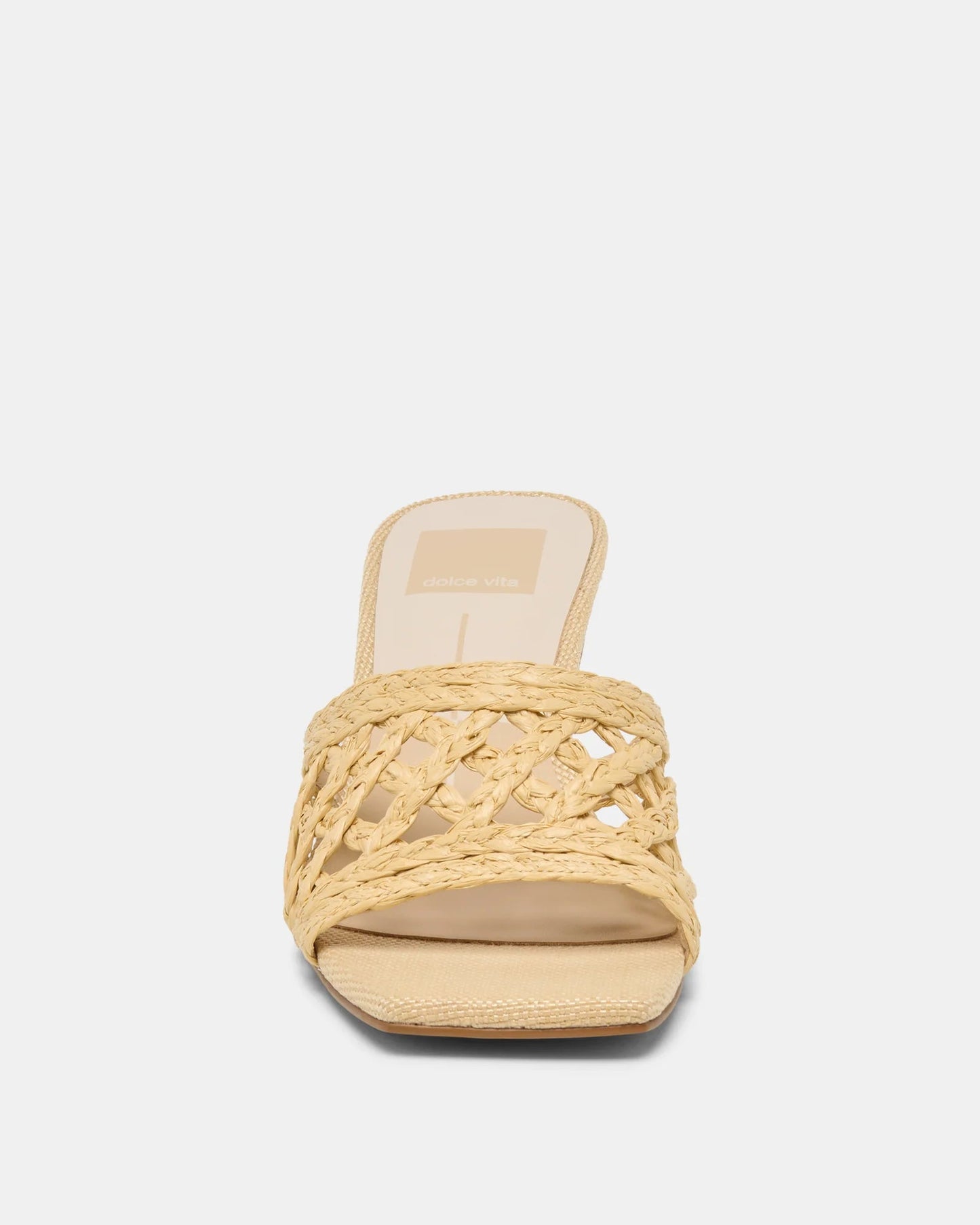 Dolce Vita Bowen Heels | Light Natural Raffia