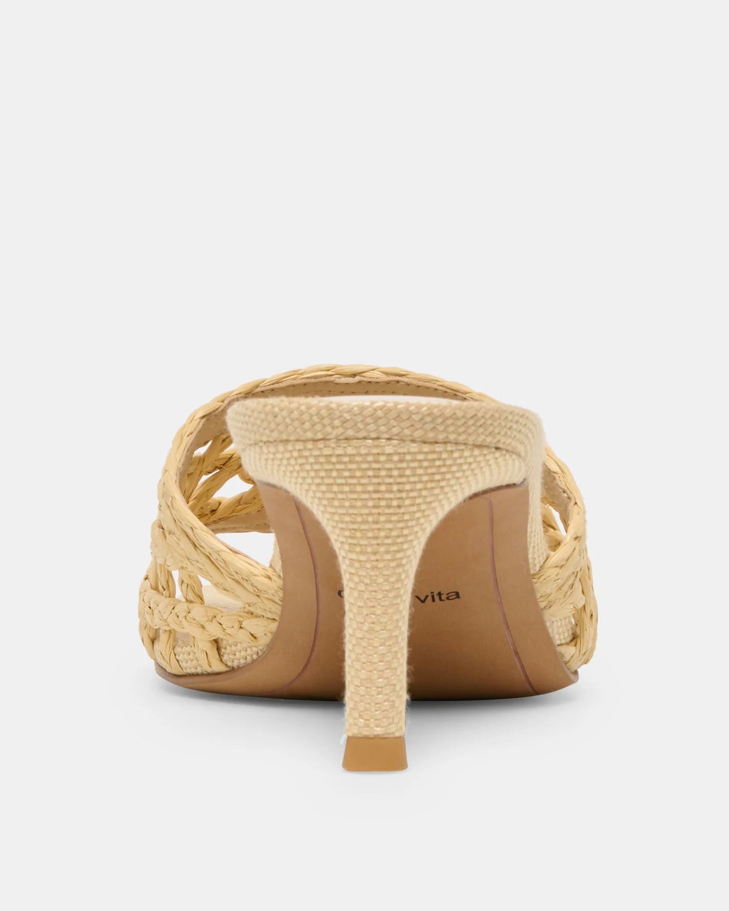 Dolce Vita Bowen Heels | Light Natural Raffia