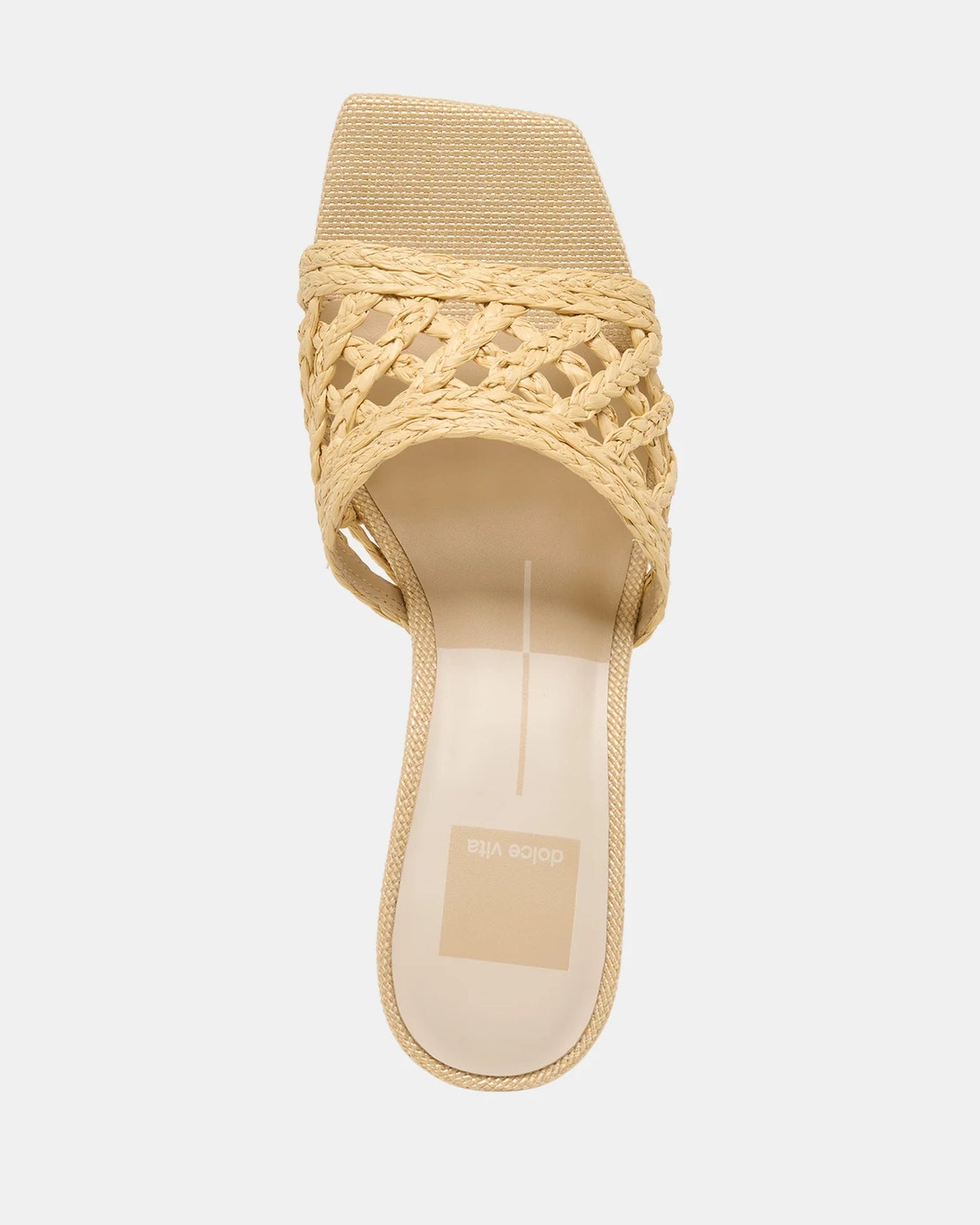 Dolce Vita Bowen Heels | Light Natural Raffia