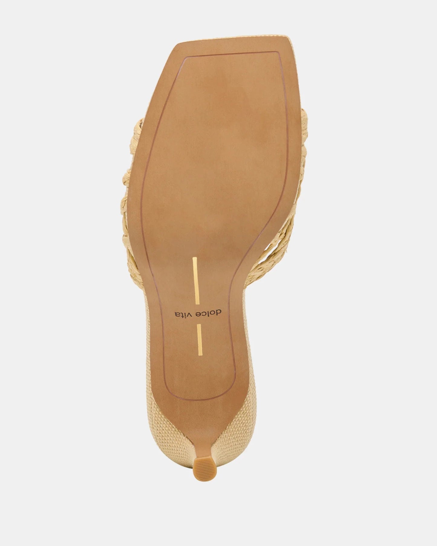 Dolce Vita Bowen Heels | Light Natural Raffia