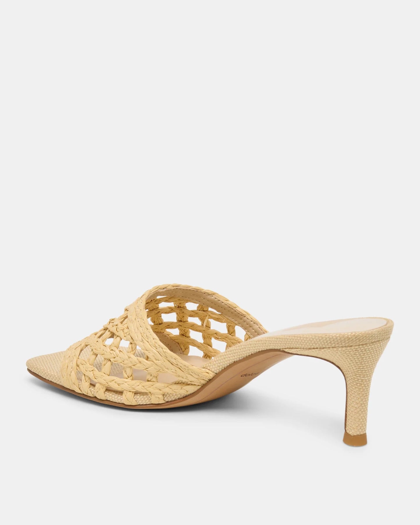 Dolce Vita Bowen Heels | Light Natural Raffia