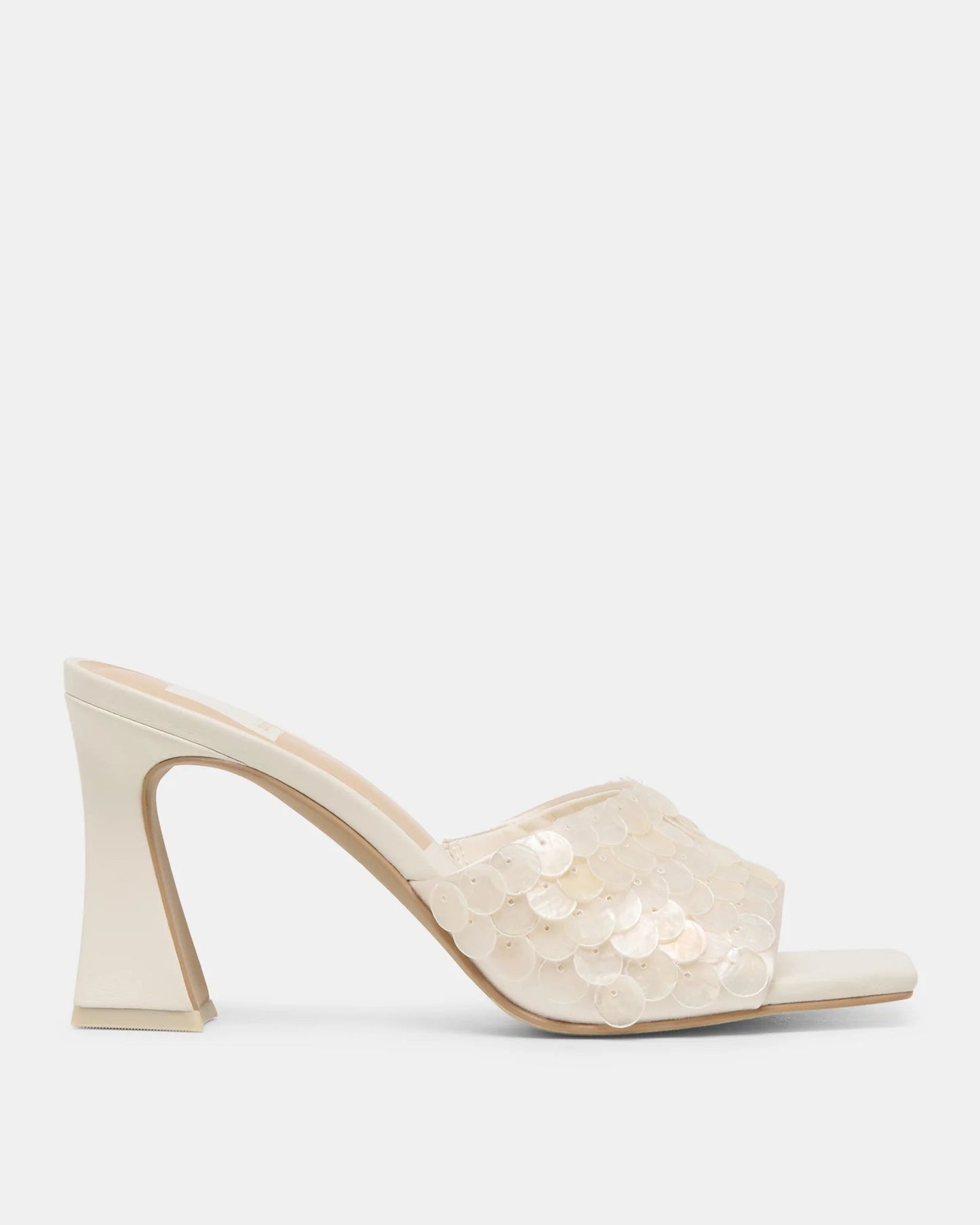 Dolce Vita Nany Confetti Heels | Ivory Sequin