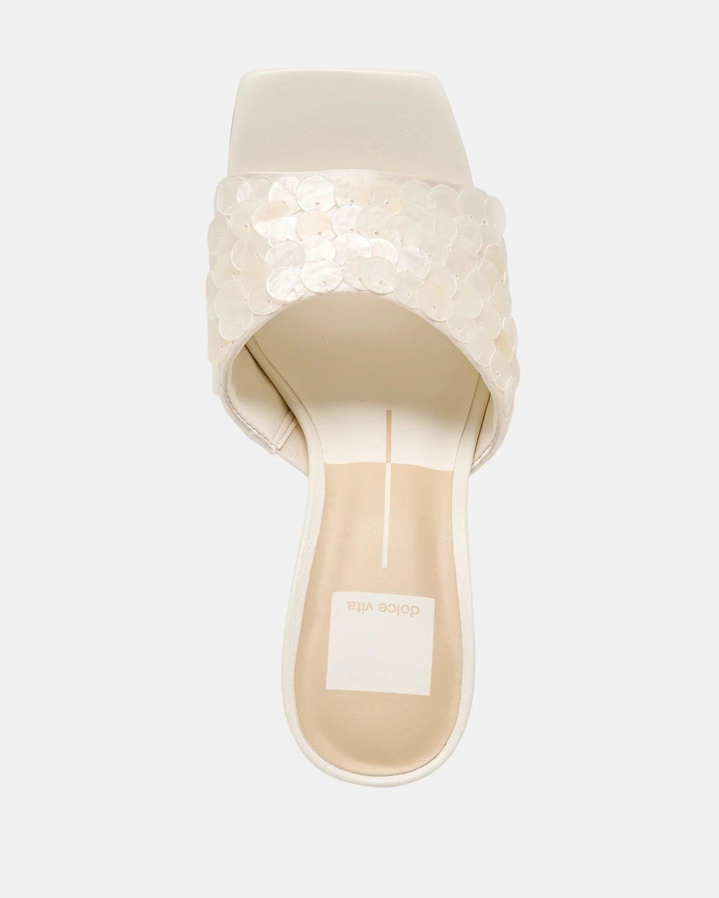 Dolce Vita Nany Confetti Heels | Ivory Sequin
