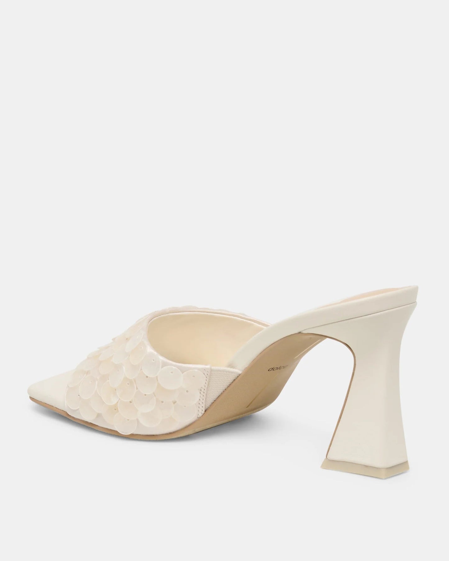 Dolce Vita Nany Confetti Heels | Ivory Sequin