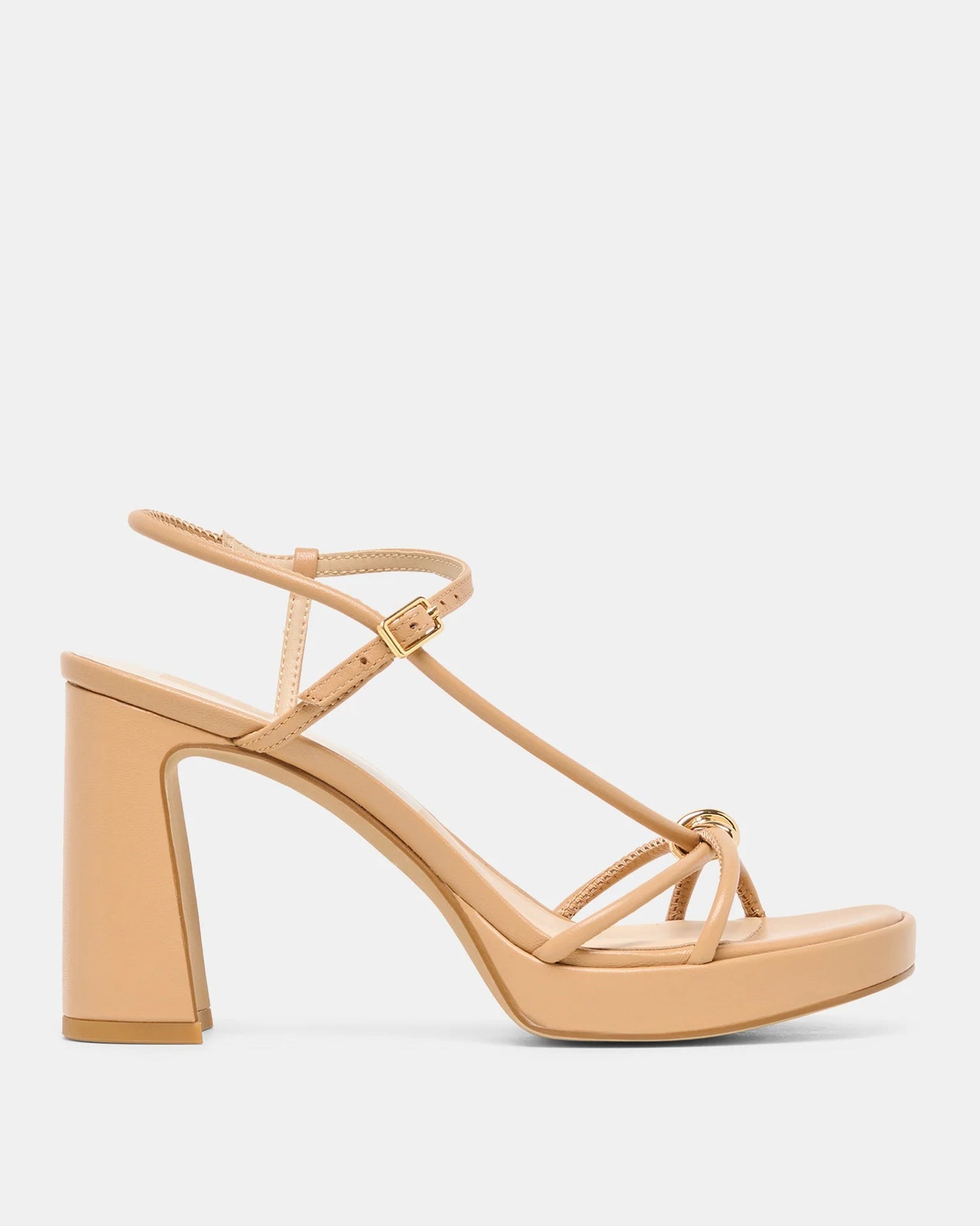 Dolce Vita Odete Heels | Light Tan Leather