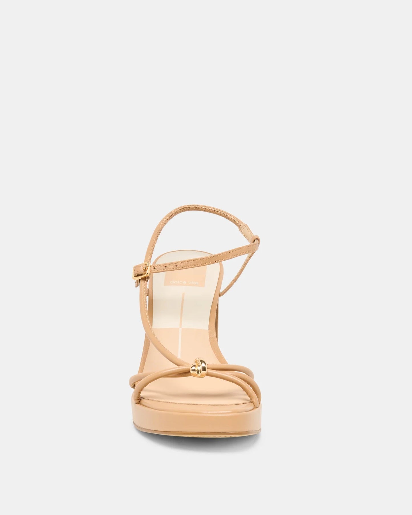 Dolce Vita Odete Heels | Light Tan Leather